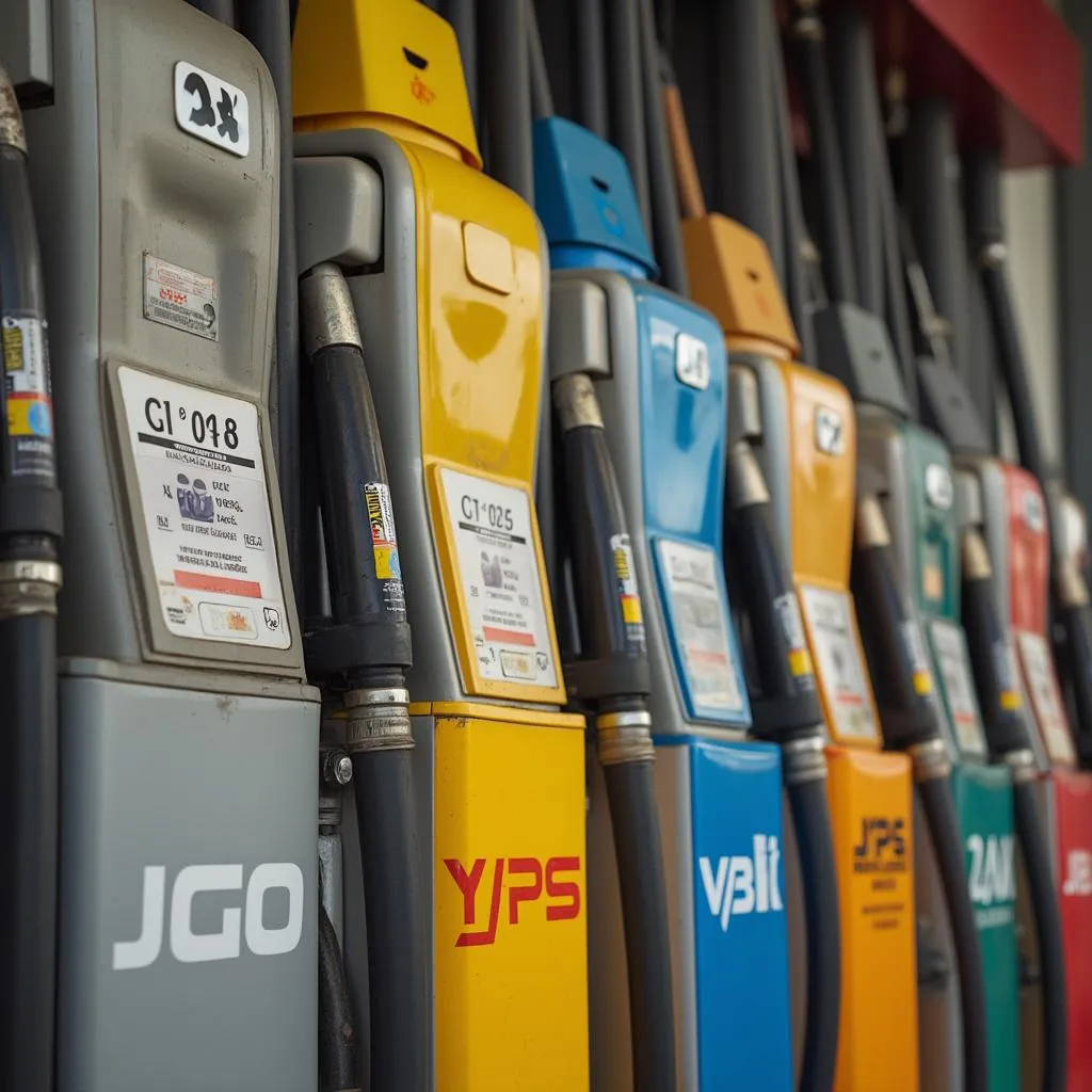 Diferencias entre tipos de combustibles