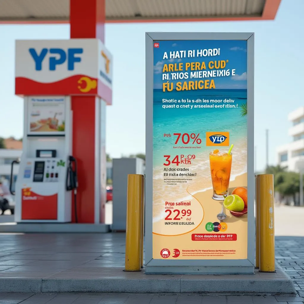 Promoción de verano en estaciones YPF